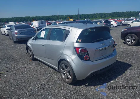 2014 Chevrolet Sonic Rs Auto из США, поврежденный, VIN 1G1JG6SB4E4234698